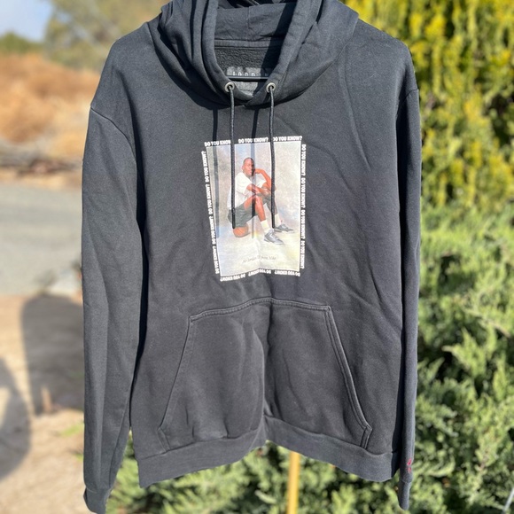 Mens (L) NIKE VINTAGE MICHEAL JORDAN HOODIE EXCELLENT CONDITION - Picture 3 of 9